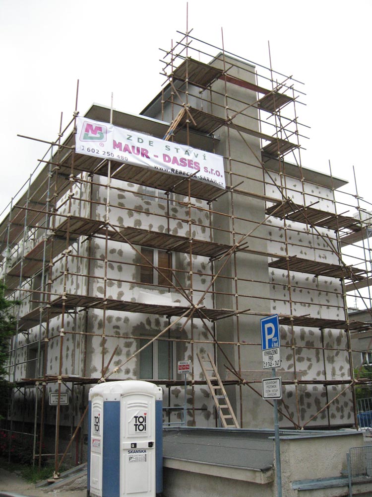 Zateplení BD Čakovice